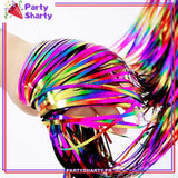 Fringes / Foil Curtains Best for Back Drop Wall Decoration for Birthday and Parties Celebration