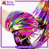 Fringes / Foil Curtains Best for Back Drop Wall Decoration for Birthday and Parties Celebration