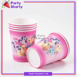 My Little Pony Theme Party Disposable Paper Cups for My Little Pony Theme Party and Decoration