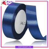 1/2 inch Satin Ribbon Roll For Birthday, Anniversary, Bridal Shower, Baby Shower and Gift Decoration