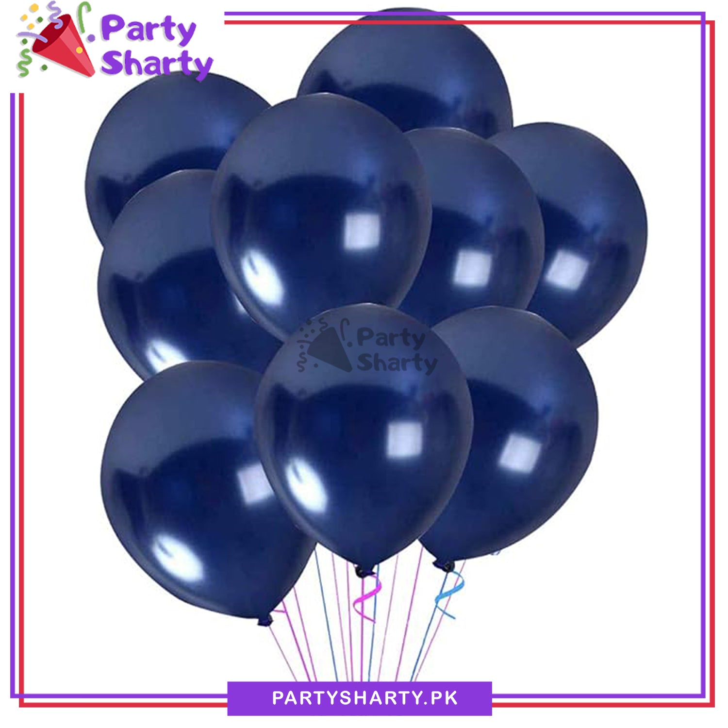 Latex Balloons for Birthday Party Decoration - Pack of 25