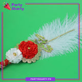 Qabool Hai White Feather Ballpoint Pens For Nikkah Events and Decoration