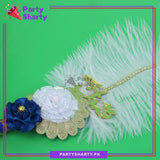 Qabool Hai White Feather Ballpoint Pens For Nikkah Events and Decoration