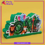 ONE Jungle Thermocol Standee For Wild one Theme Based First Birthday Celebration and Party Decoration