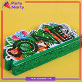 ONE Jungle Thermocol Standee For Wild one Theme Based First Birthday Celebration and Party Decoration