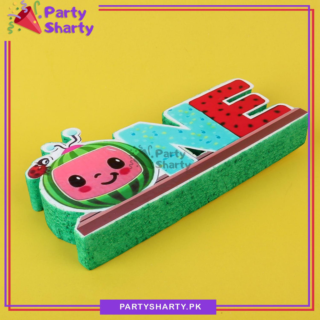 Cocomelon ONE Thermocol Standee For Cocomelon / Watermelon Theme Based ...