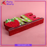 ONE Thermocol Standee For Tutti Frutti Theme Based First Birthday Celebration and Party Decoration