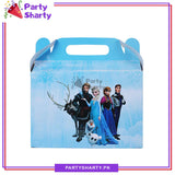 D-2 Frozen Elsa Theme Goody Boxes Pack of 10 For Theme Birthday Decoration and Celebration