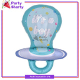 Stylish Its a Boy / Girl Pacifier Shaped Foil Balloon For Baby Shower, Welcome Baby and Gender Reveal Party Decoration and Celebrations