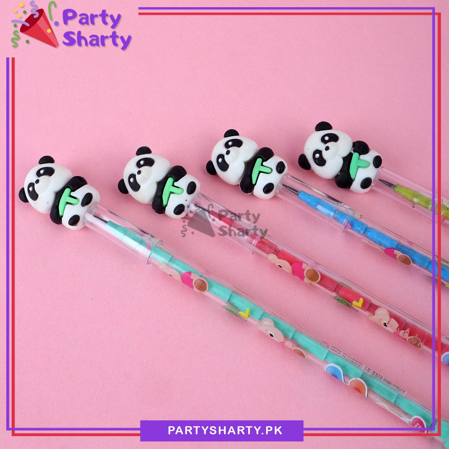 Panda Theme Bullet Pencil For Kids For Panda Theme Celebration