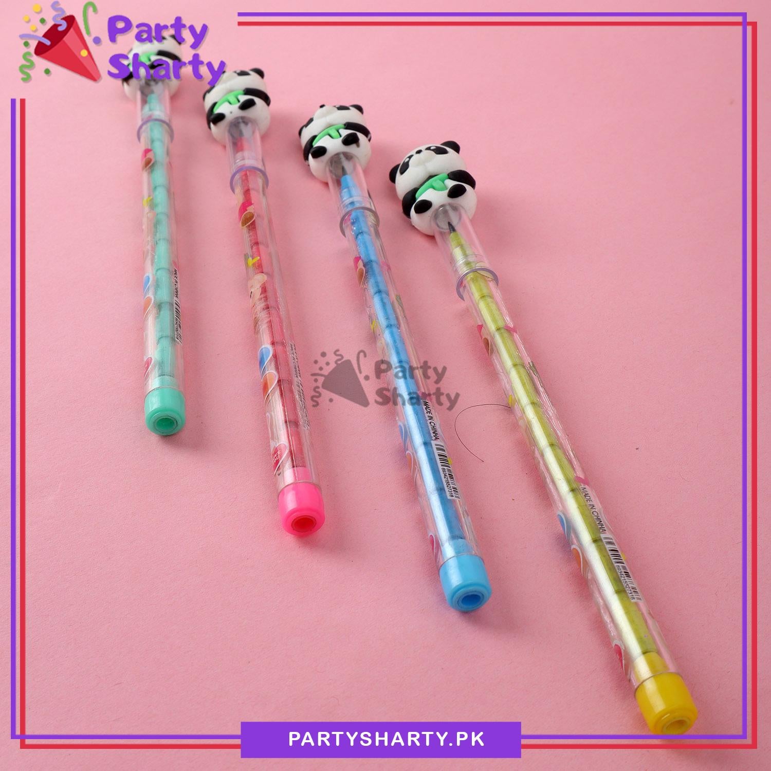 Panda Theme Bullet Pencil For Kids For Panda Theme Celebration