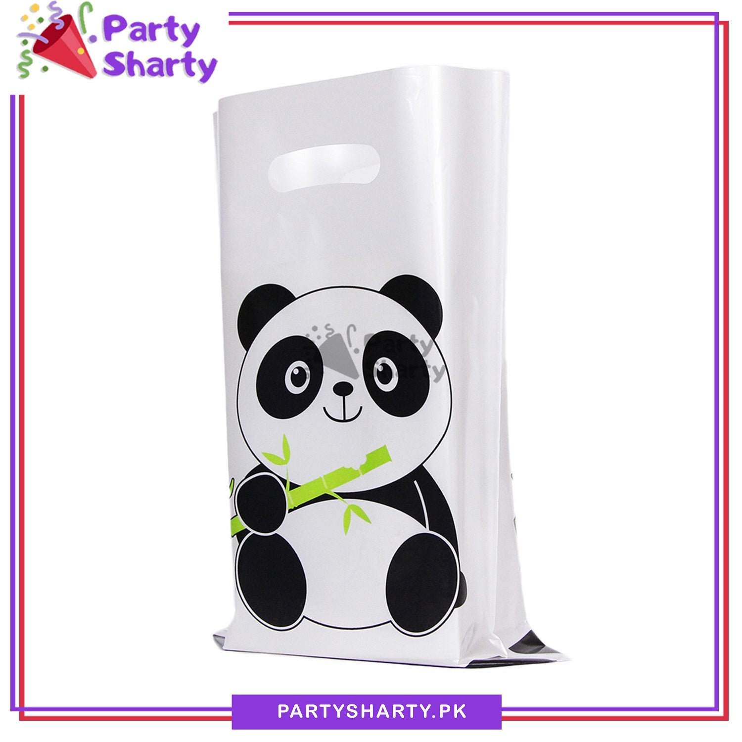 Panda Theme Goody Bag Pack Of 10 For Panda Theme Favor Bags