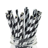 20pcs/Set Paper Straws for Birthday Party Decoration and Celebration