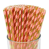 20pcs/Set Paper Straws for Birthday Party Decoration and Celebration