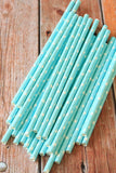20pcs/Set Paper Straws for Birthday Party Decoration and Celebration