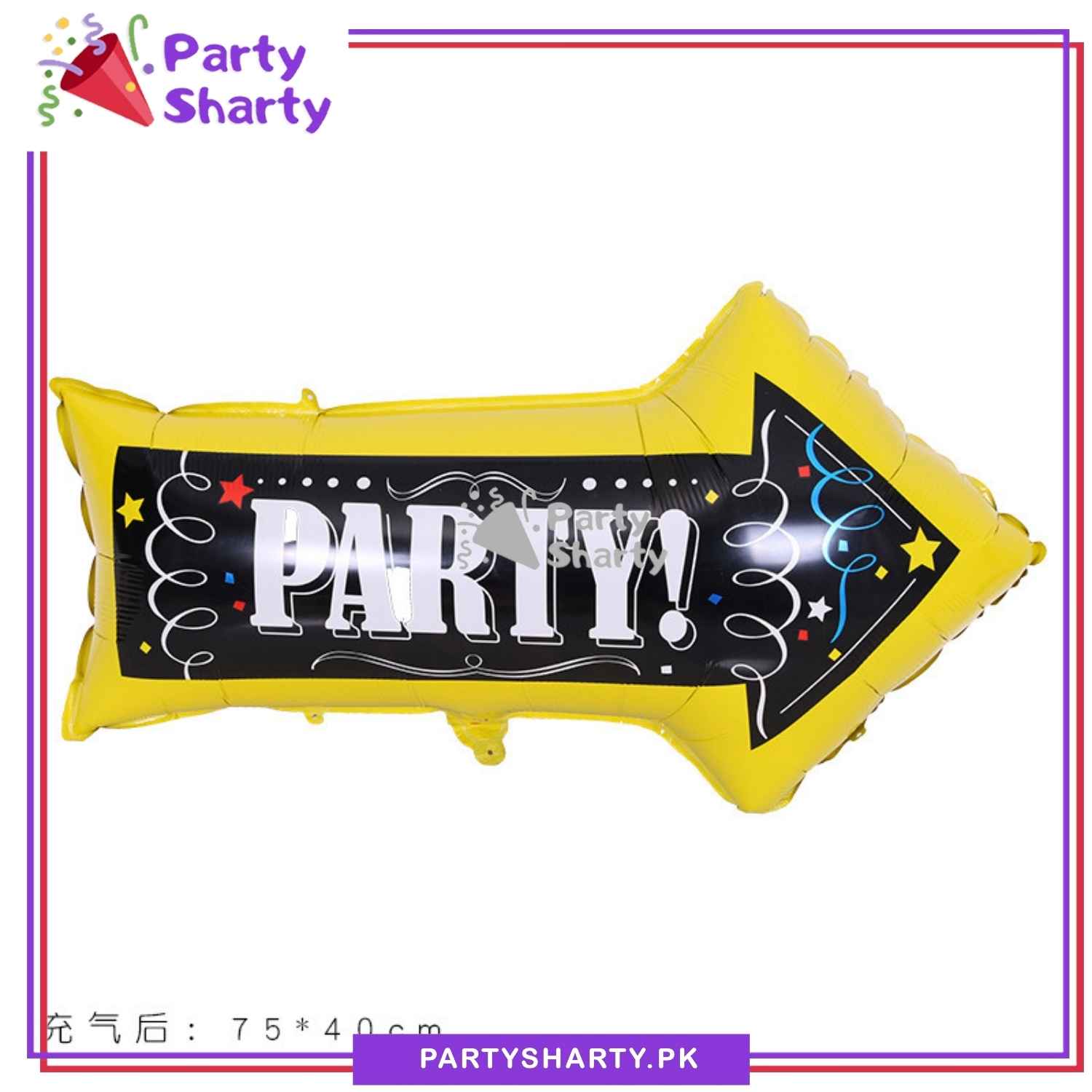 Party Arrow Shaped Foil Balloons for Party Celebration and Decoration
