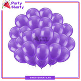 Latex Balloons for Birthday Party Decoration - Pack of 25