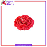 Red Peony Flower Shape Scented Candle For Room Decoration