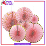 Paper Fan Set For Party Supplies and Decorations