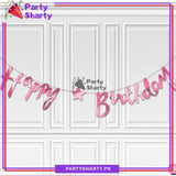 Happy Birthday Banner Bunting Garland for Birthday Parties and Decoration