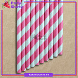 20pcs/Set Paper Straws for Birthday Party Decoration and Celebration