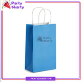 8*6 inches Plain Paper Goody Bags Pack Of 6 For Party Event Giveaways