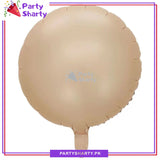 Plain Round Foil Balloon For Teddy Bear Theme Party Decoration And Celebration