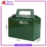 Plain Solid Color Favor / Goody Boxes Pack of 10 For Birthday and Event Celebration