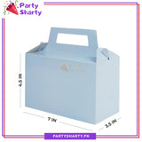 Plain Solid Color Favor / Goody Boxes Pack of 10 For Birthday and Event Celebration