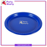 9 inches Plain Solid Color Large Size Plastic Party Plates For Party Event Decoration & Celebration