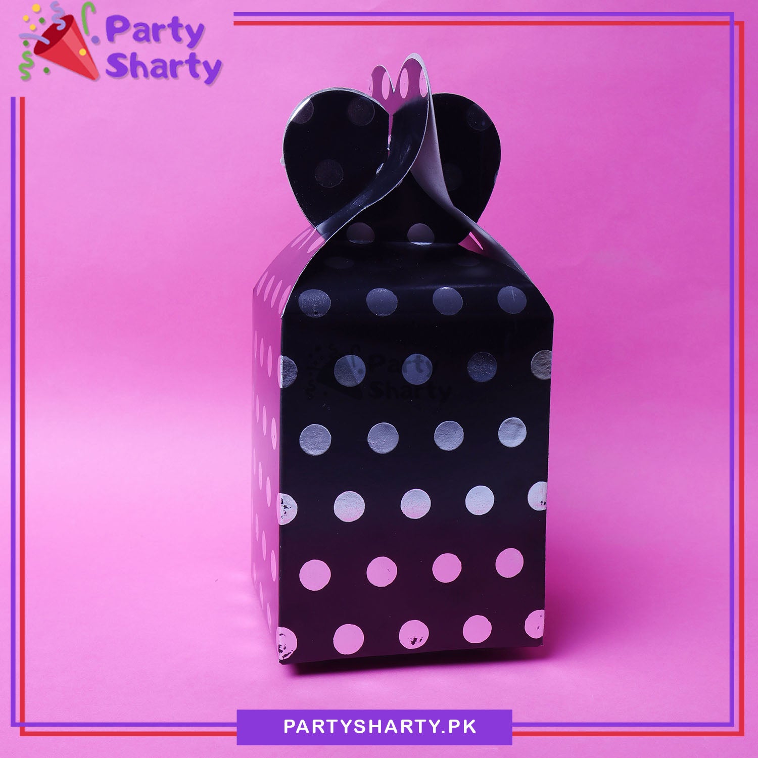 Polka Dots Goody Boxes Pack Of 10 - For Favor Boxes