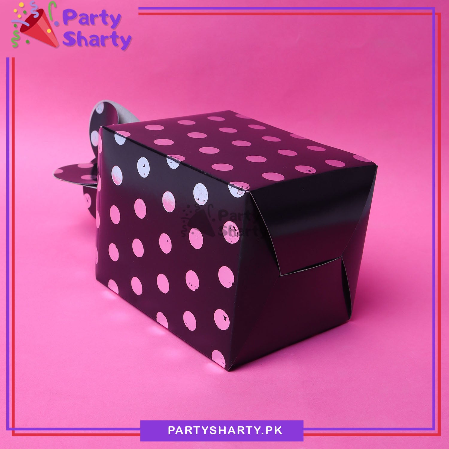 Polka Dots Goody Boxes Pack Of 10 - For Favor Boxes