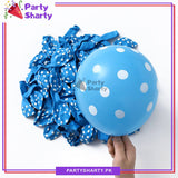 Polka Dots Latex Balloons Pack of 25 For Party Decoration