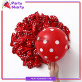 Polka Dots Latex Balloons Pack of 25 For Party Decoration