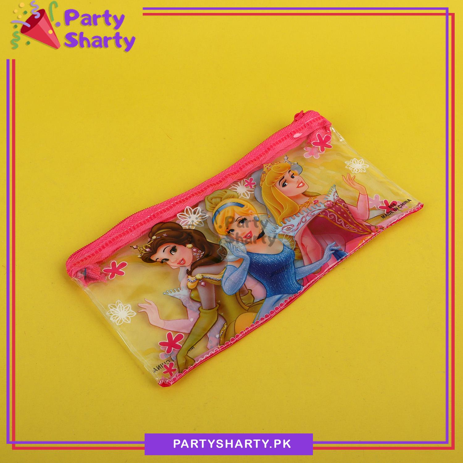 Small Princess Theme Character Pouch for Birthday Gift and School Going Kids