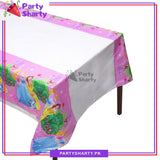 Princess Theme Table Cover for Birthday Party and Decoration