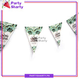 D-2 Ramadan Kareem Flags Bunting (Pack of 10) For Ramadan Decoration