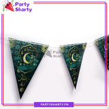 D-2 Ramadan Kareem Flags Bunting (Pack of 10) For Ramadan Decoration