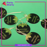 Round Shaped Ramadan Kareem Bunting for Ramadan Mubarak & Iftar Party Decoration And Celebration