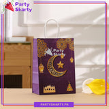 Ramadan / Eid Kraft Paper / Goody Bags, Ramadan Iftar & Eid Milan Party Favor Bags for Giveaways