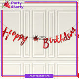 Happy Birthday Banner Bunting Garland for Birthday Parties and Decoration