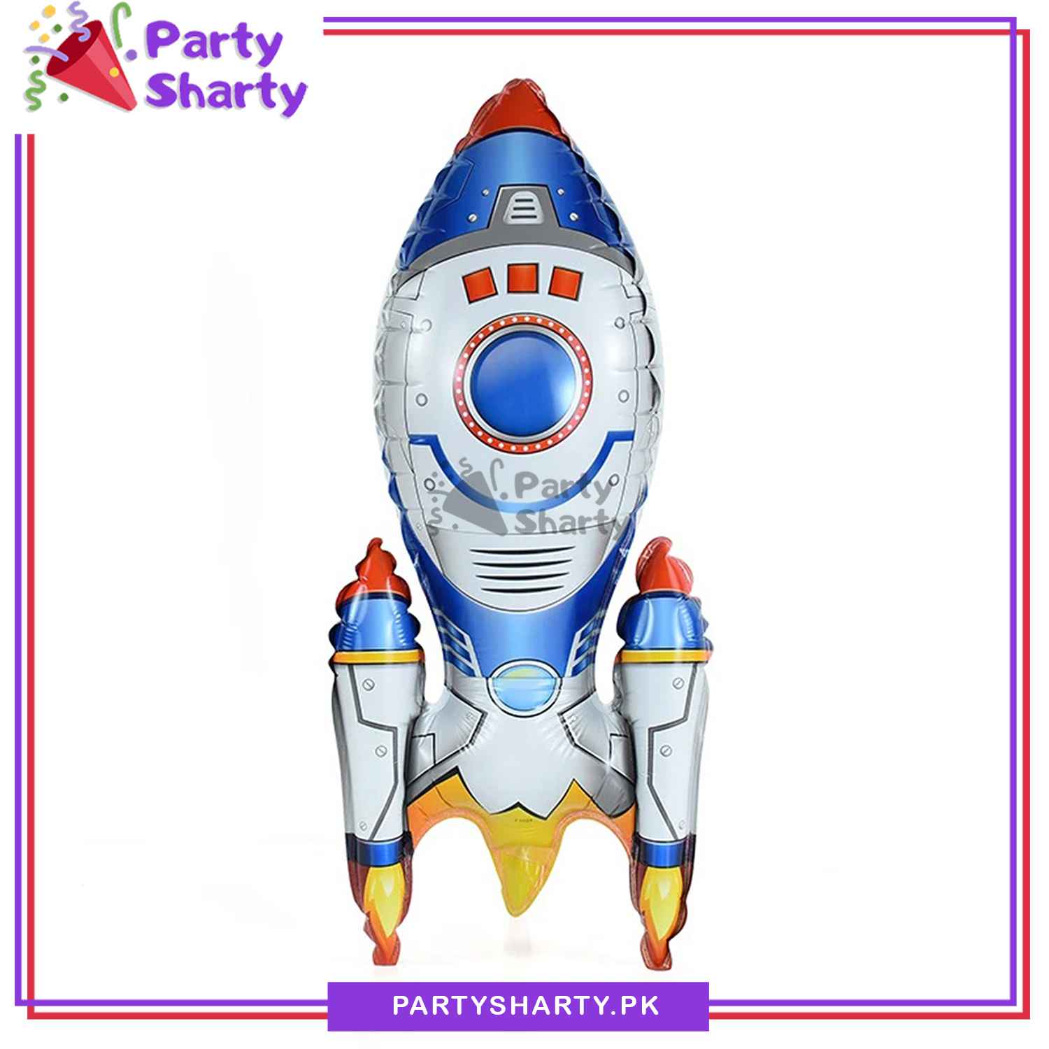 Inflatable Roket 4D Inflatable Astronaut Space Rocket Balloons with Standing Rocket Bas ...