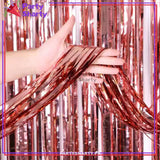 Fringes / Foil Curtains Best for Back Drop Wall Decoration for Birthday and Parties Celebration