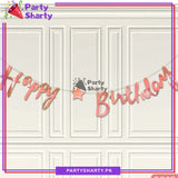 Happy Birthday Banner Bunting Garland for Birthday Parties and Decoration