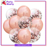 Latex Balloons with Confetti Filled Balloons for Party Decoration (10 pcs / set)