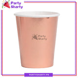 Fancy Party Disposable Paper Cups / Glass For Party Supplies and Decorations