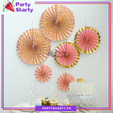 Paper Fan Set For Party Supplies and Decorations