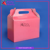 Plain Solid Color Favor / Goody Boxes Pack of 10 For Birthday and Event Celebration