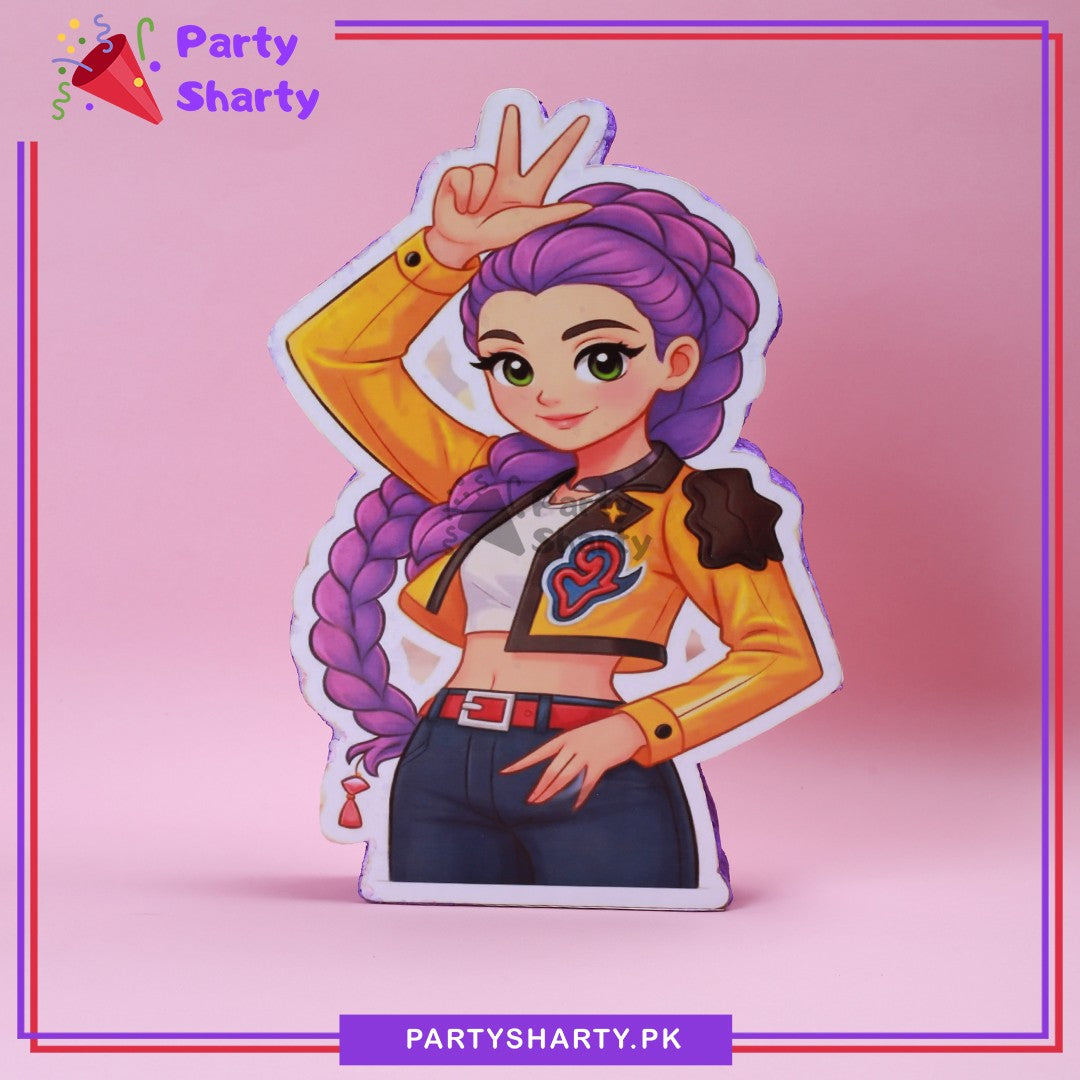 Rumi Character Thermcol Standee For K-Pop Theme Based Birthday Celebration and Party Decoration