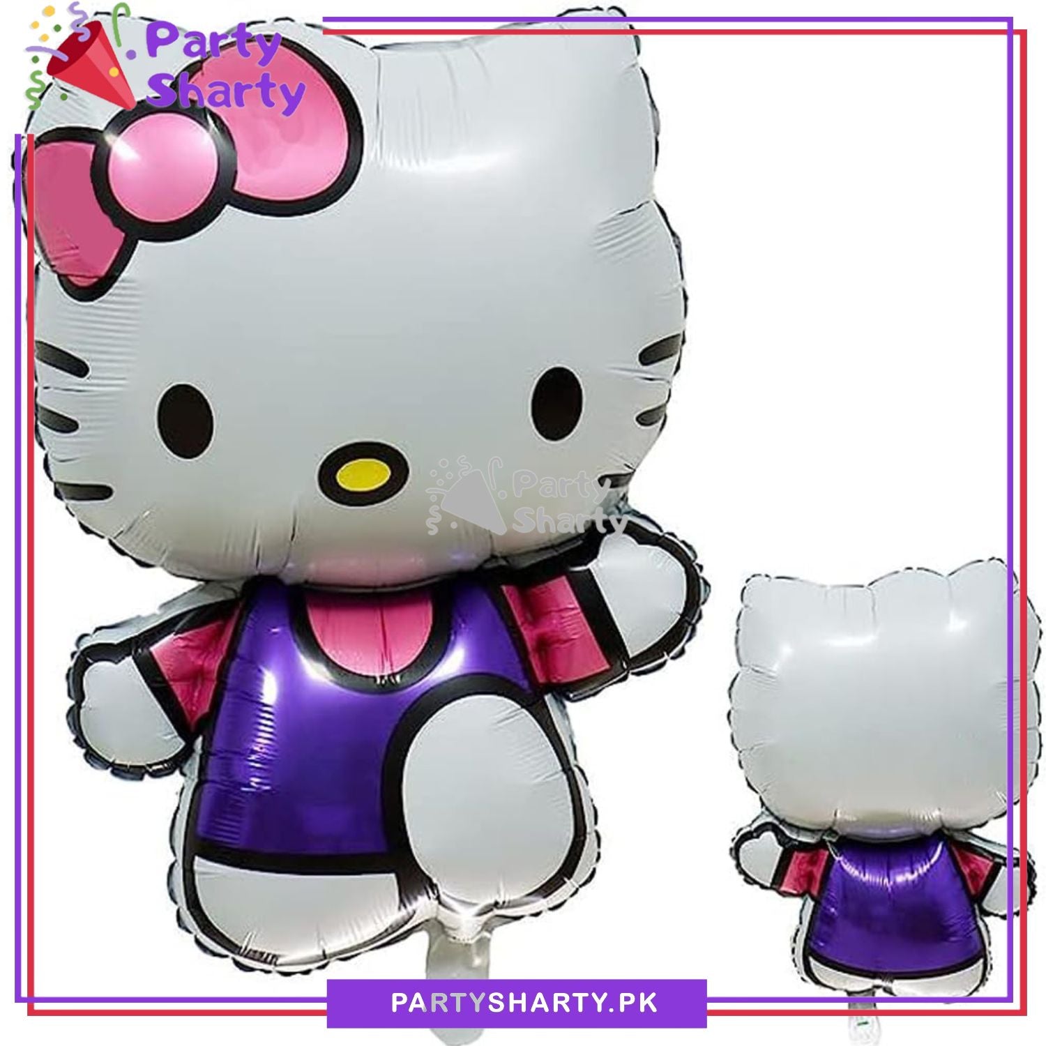 Running Hello Kitty Character Foil Balloons For Birthday Party Decoration and Celebration